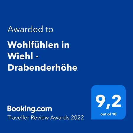 Wohlfuehlen In - Drabenderhoehe Daire Wiehl